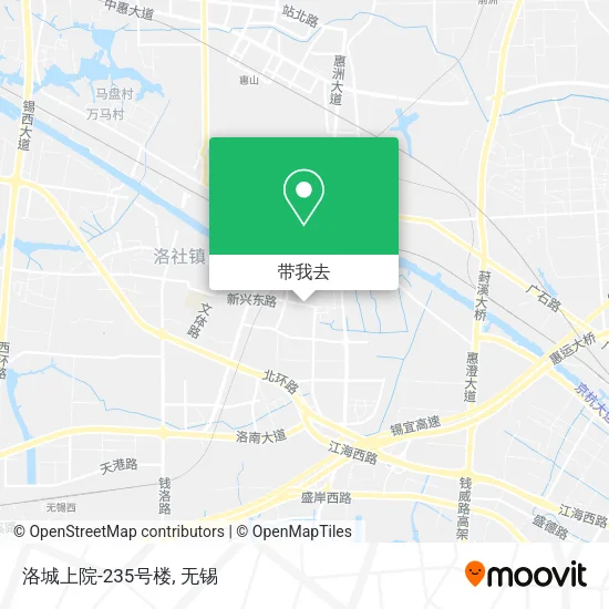 洛城上院-235号楼地图