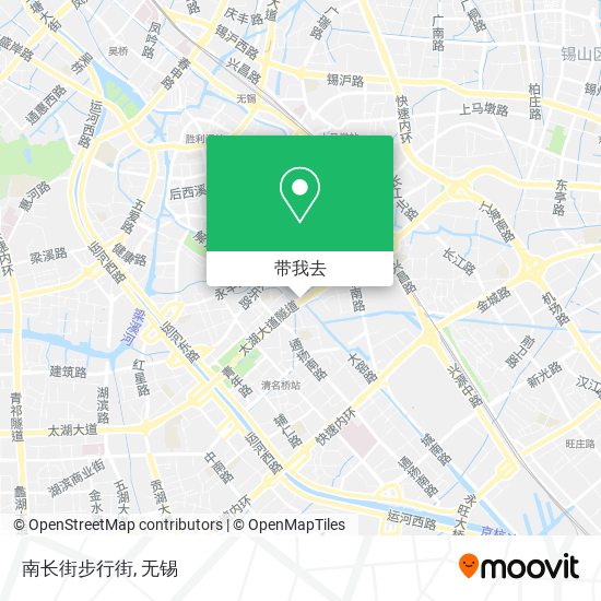 南长街步行街地图