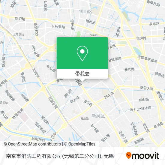 南京市消防工程有限公司(无锡第二分公司)地图