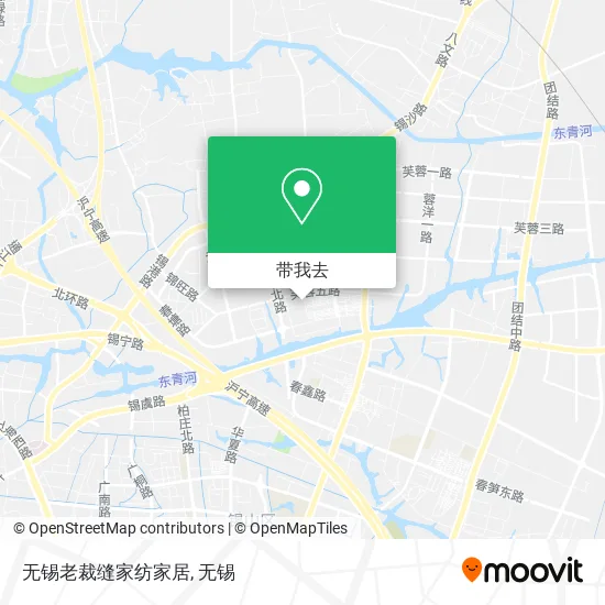 无锡老裁缝家纺家居地图