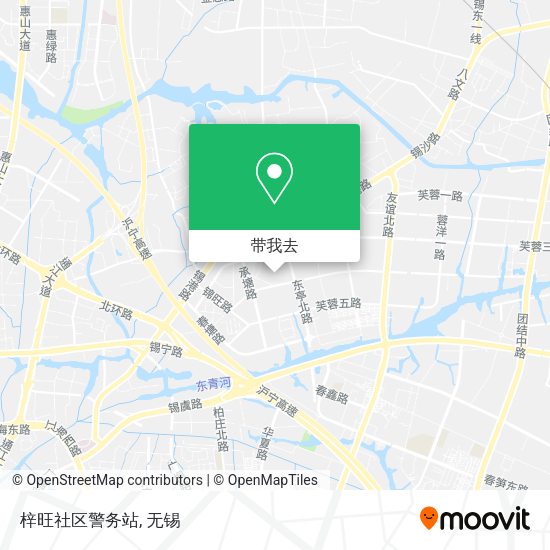 梓旺社区警务站地图