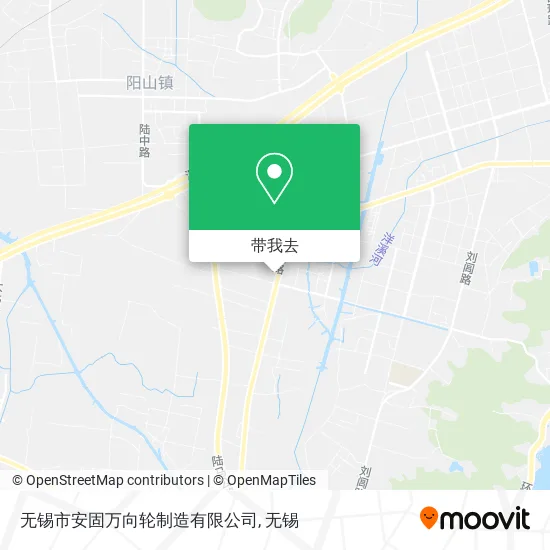 无锡市安固万向轮制造有限公司地图
