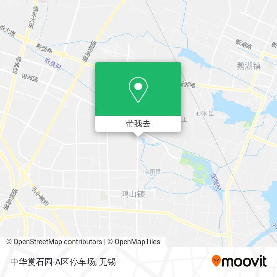 中华赏石园-A区停车场地图