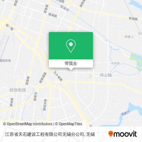 江苏省天石建设工程有限公司无锡分公司地图
