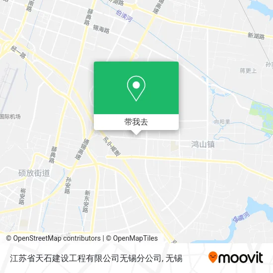 江苏省天石建设工程有限公司无锡分公司地图