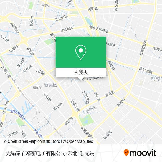 无锡泰石精密电子有限公司-东北门地图