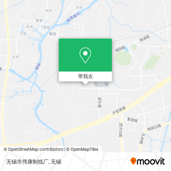 无锡市伟康制线厂地图