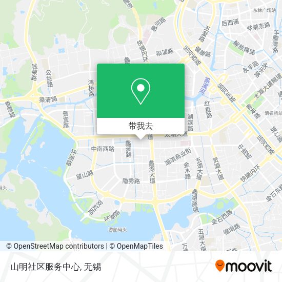 山明社区服务中心地图
