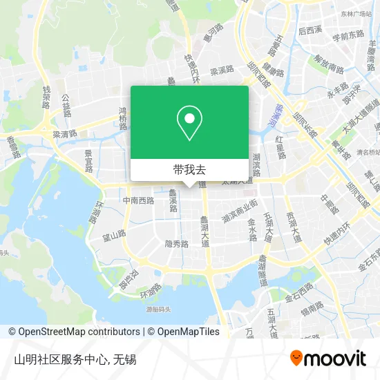 山明社区服务中心地图