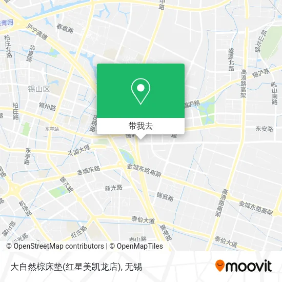 大自然棕床垫(红星美凯龙店)地图
