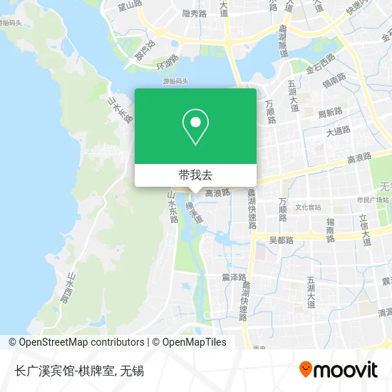 长广溪宾馆-棋牌室地图