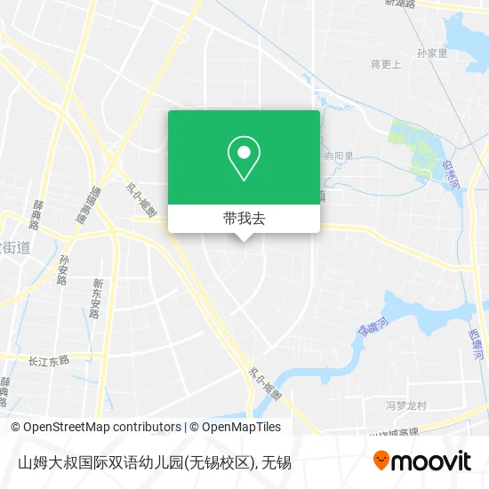 山姆大叔国际双语幼儿园(无锡校区)地图