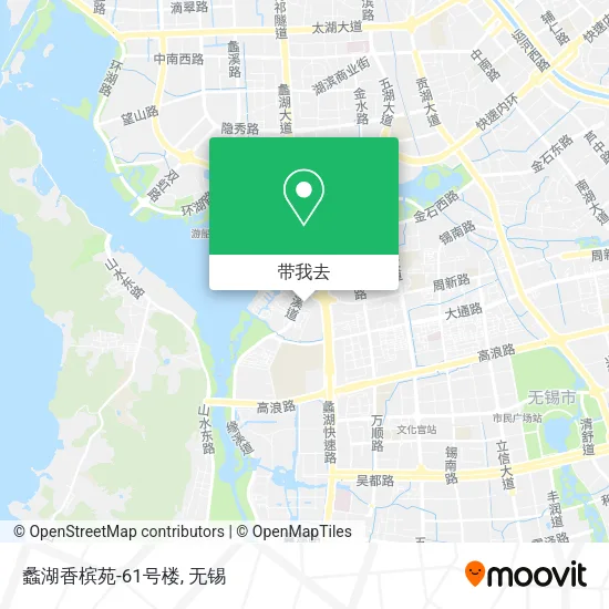 蠡湖香槟苑-61号楼地图