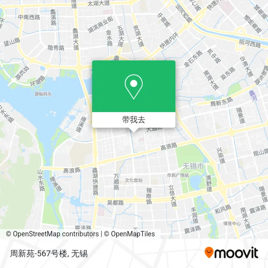 周新苑-567号楼地图