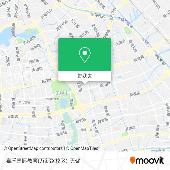 嘉禾国际教育(万新路校区)地图