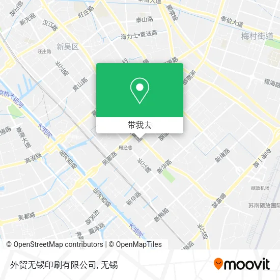 外贸无锡印刷有限公司地图