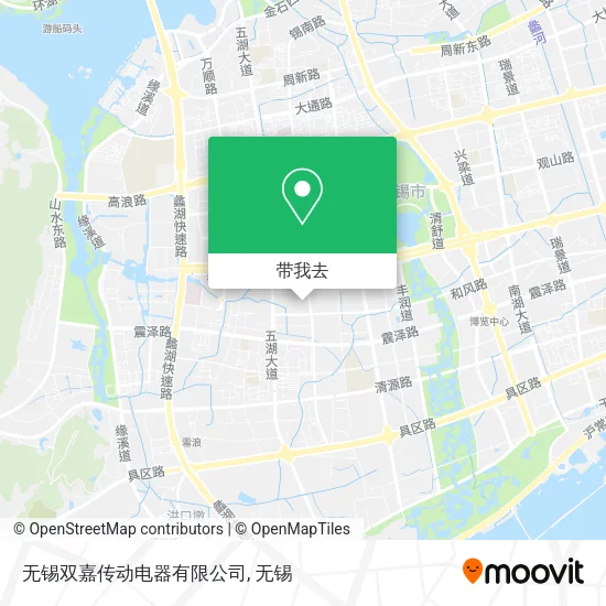 无锡双嘉传动电器有限公司地图