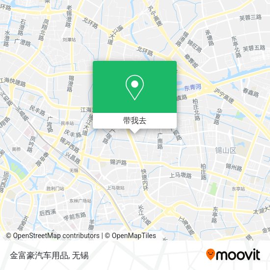 金富豪汽车用品地图