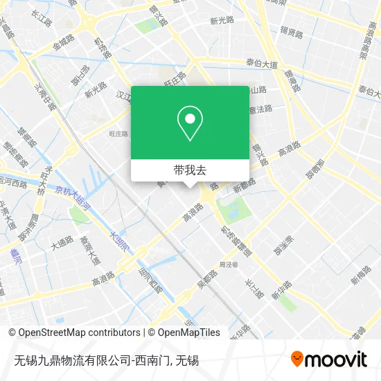 无锡九鼎物流有限公司-西南门地图