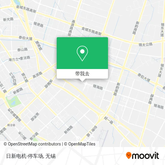 日新电机-停车场地图