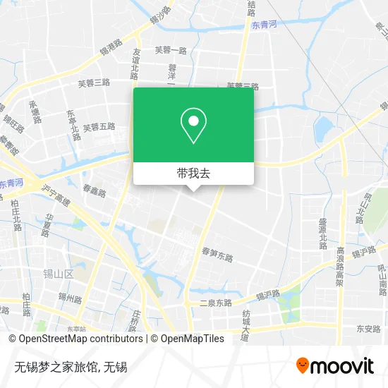无锡梦之家旅馆地图