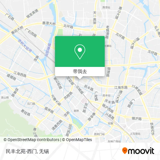 民丰北苑-西门地图