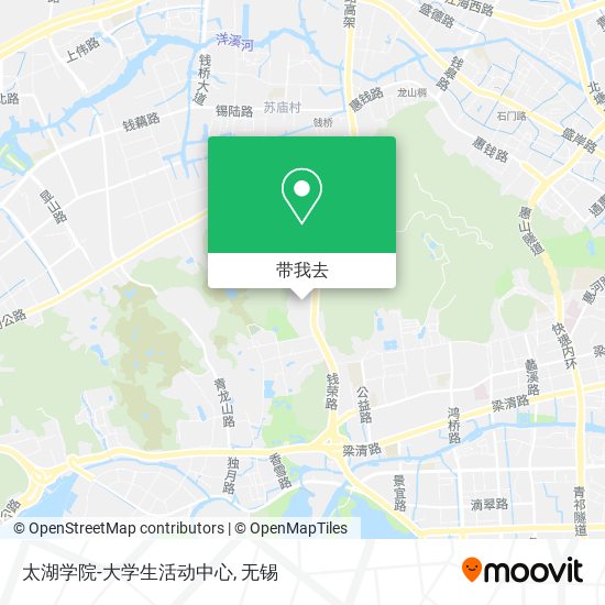 太湖学院-大学生活动中心地图