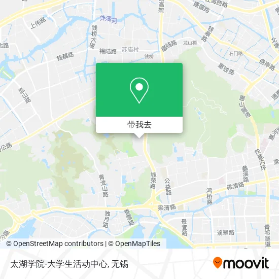 太湖学院-大学生活动中心地图