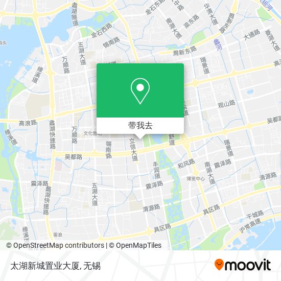 太湖新城置业大厦地图
