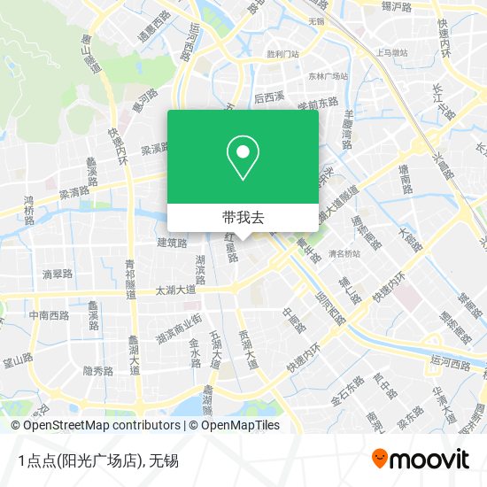 1点点(阳光广场店)地图