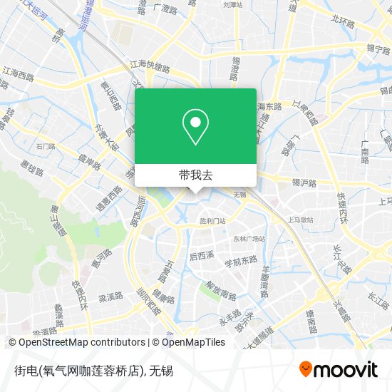 街电(氧气网咖莲蓉桥店)地图