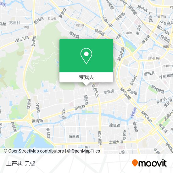 上严巷地图