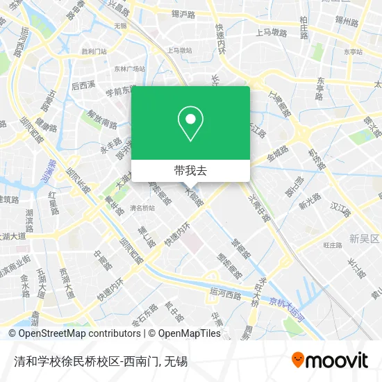清和学校徐民桥校区-西南门地图