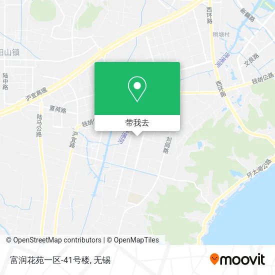 富润花苑一区-41号楼地图