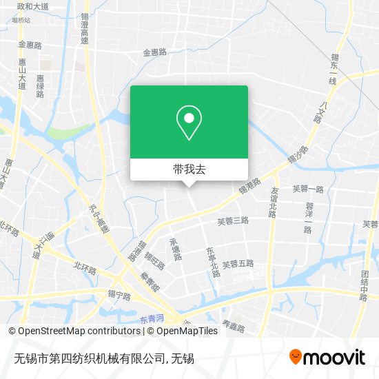 无锡市第四纺织机械有限公司地图
