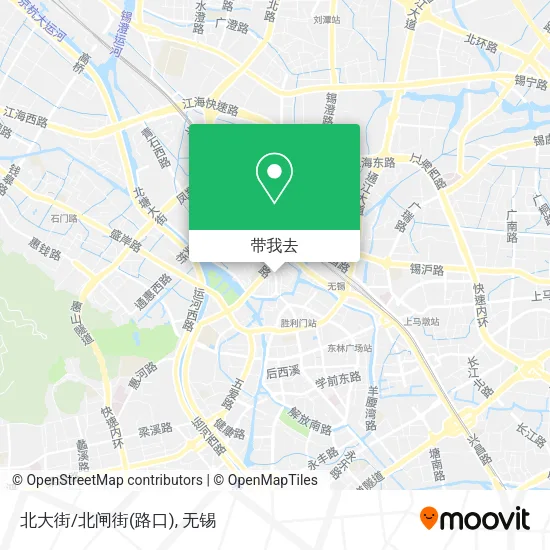 北大街/北闸街(路口)地图