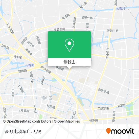 豪顺电动车店地图