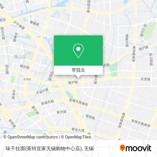 味千拉面(英特宜家无锡购物中心店)地图