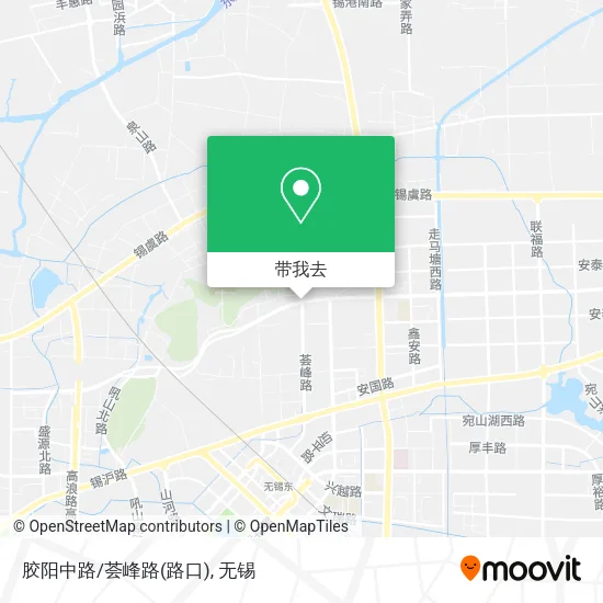 胶阳中路/荟峰路(路口)地图