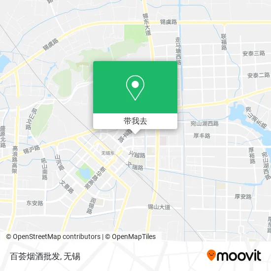 百荟烟酒批发地图