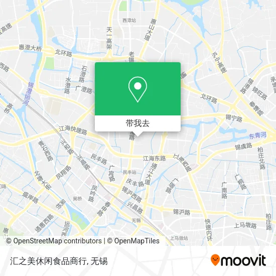 汇之美休闲食品商行地图