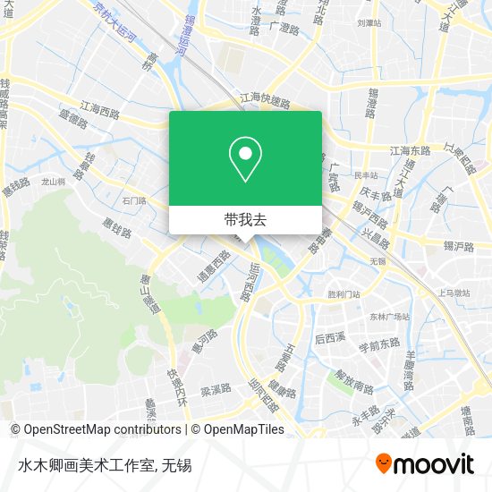 水木卿画美术工作室地图
