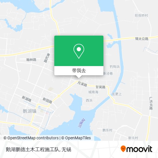 鹅湖鹏德土木工程施工队地图