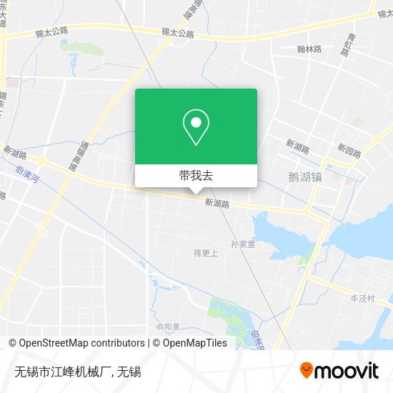无锡市江峰机械厂地图