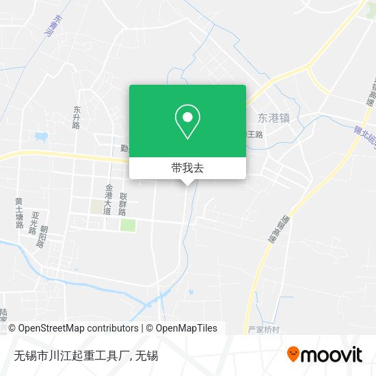无锡市川江起重工具厂地图