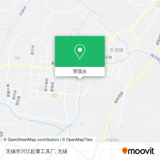无锡市川江起重工具厂地图