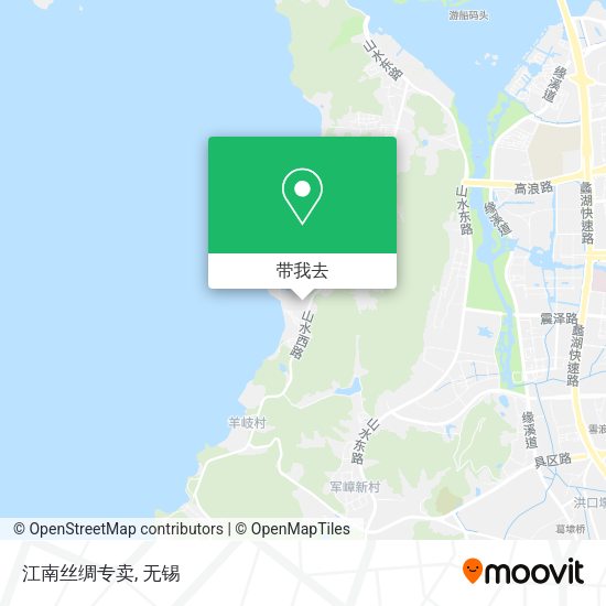 江南丝绸专卖地图