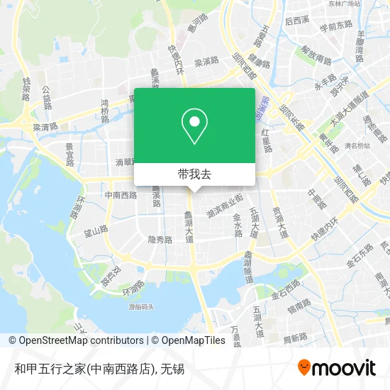 和甲五行之家(中南西路店)地图