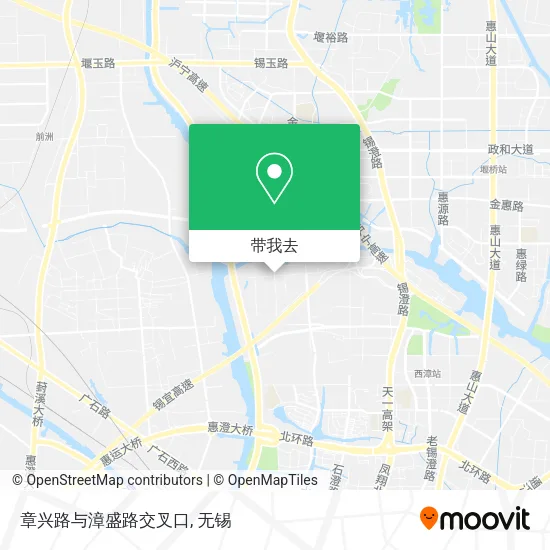 章兴路与漳盛路交叉口地图
