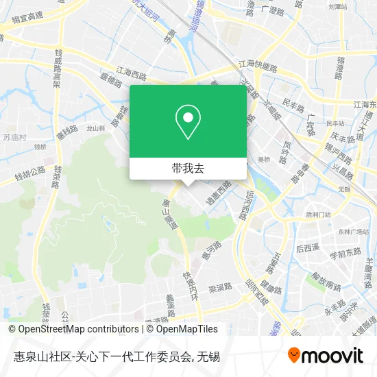 惠泉山社区-关心下一代工作委员会地图